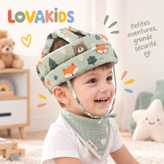 Lova Bump™ – Le casque protecteur des petits aventuriers