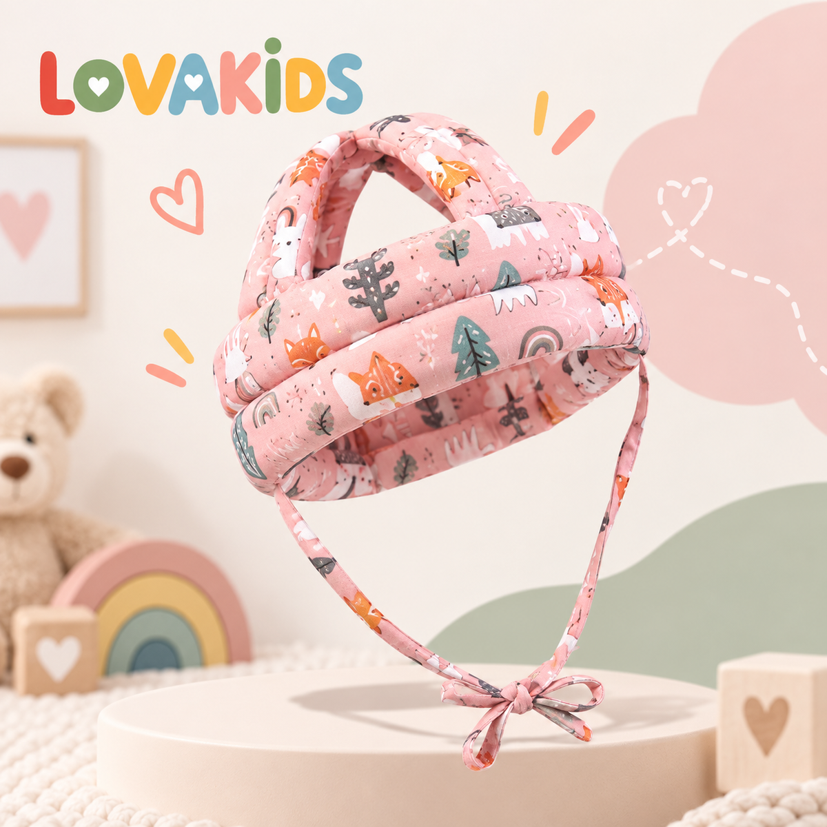Lova Bump™ – Le casque protecteur des petits aventuriers