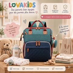 Lova Bag™ – Le sac à langer tout-en-un