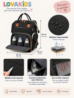 Lova Bag™ – Le sac à langer tout-en-un