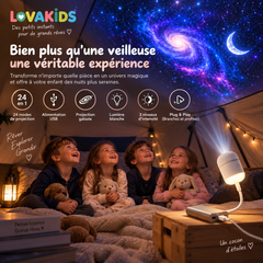 Lova Galaxy™ – Le projecteur d’étoiles des petits rêveurs