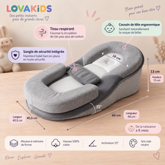 Lova Nest™ – Le cocon confort de bébé