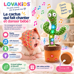 Lova Cactus™ – Le cactus qui chante &amp; danse