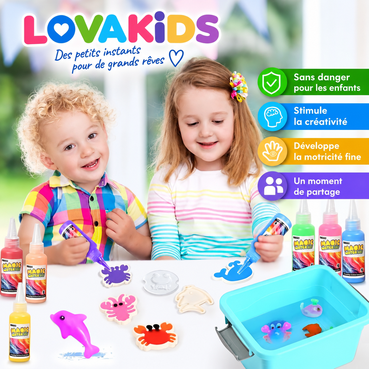 Lova AquaMagic™ – Le kit des animaux magiques