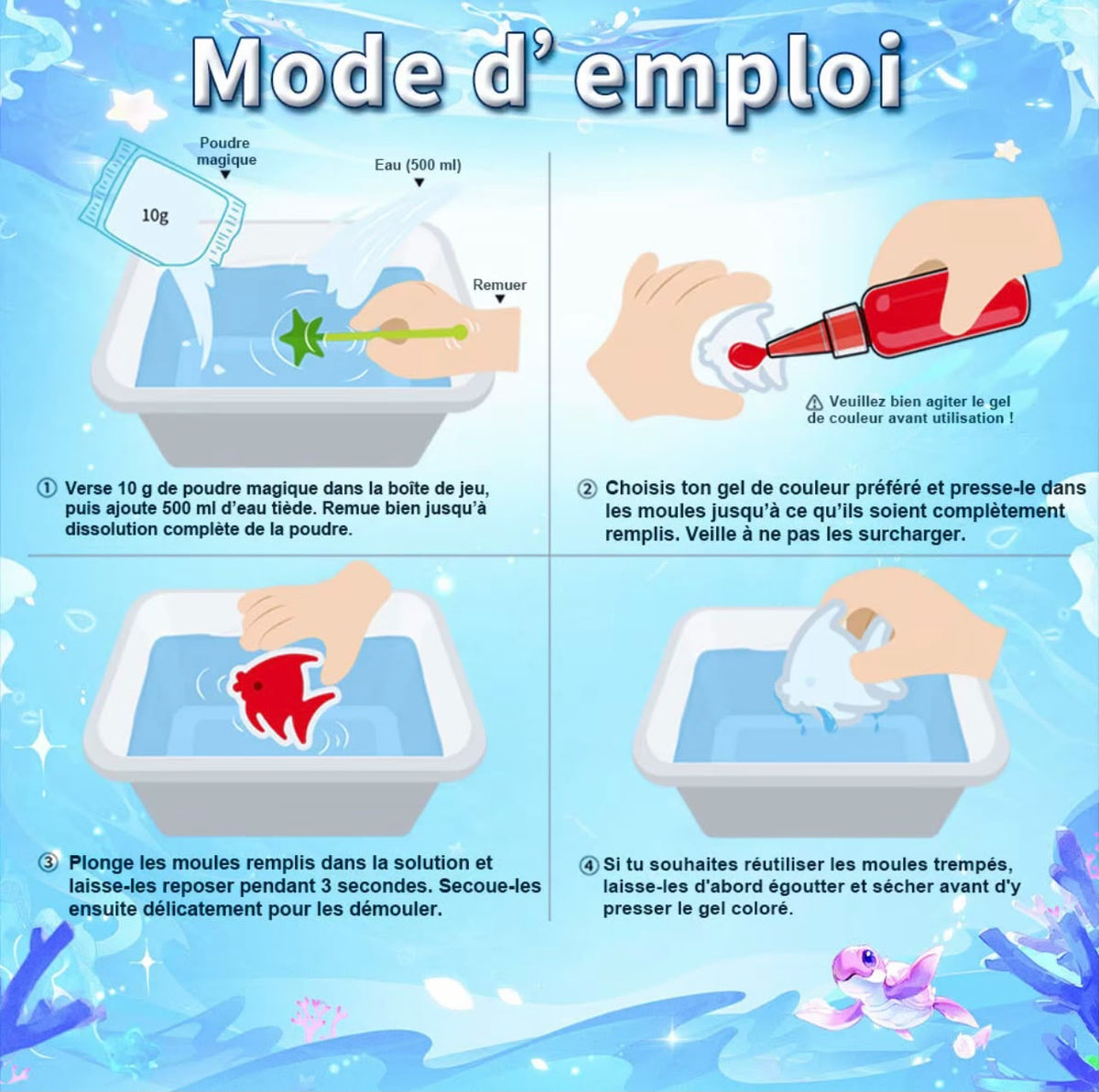 Lova AquaMagic™ – Le kit des animaux magiques